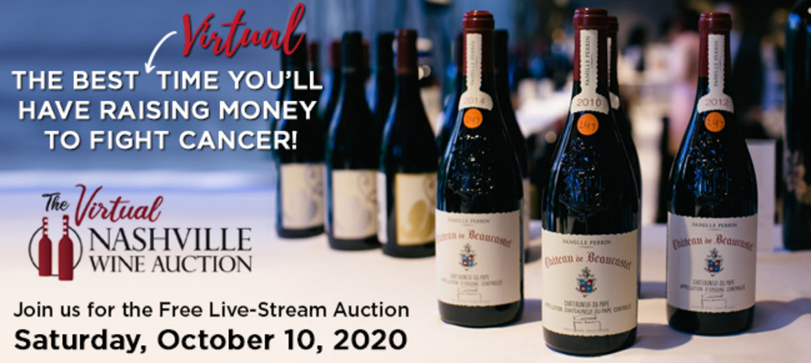 Nashville Wine Auction Goes Virtual for Its Biggest Annual Fundraiser